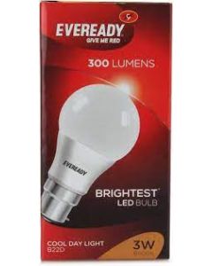 EVEREADY LED BULB 300 LUMES 3W