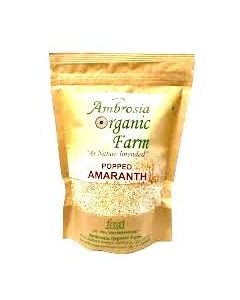 AMBROSIA ORGANIC FARM AMARANTH POPPED 100GM