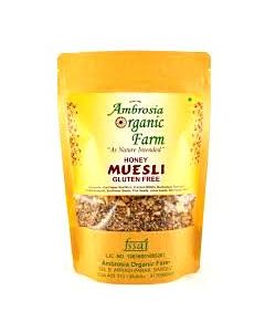 AMBROSIA ORGANIC FARM HONEY MUESLI GLUTEN FREE 400M