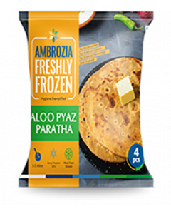 AMBROZIA ALOO PYAZ PARATHA 4PCS 400GM