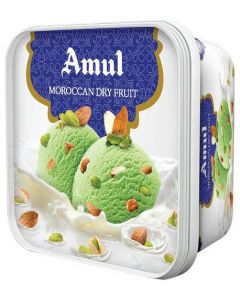 AMUL ICE CREAM MOROCAN DRY FRUIT TUB 1LTR