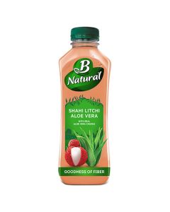 B NATURAL SHAHI LITCHI ALOE VERA BOTTLE 750GM