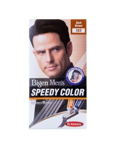 BIGEN MENS SPEEDY COLOR 103 DARK BROWN