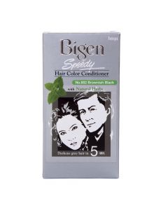 BIGEN SPEEDY HAIR COLOR CONDITIONER NO 882 BROWNISH BLACK 40GM