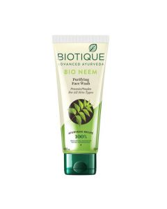 BIOTIQUE BIO NEEM PURIFYING FACE WASH 100ML