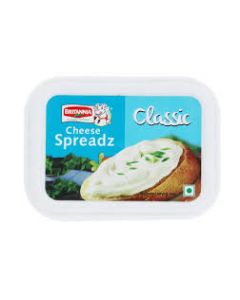 BRITANNIA CHEESE SPREADZ CLASSIC TUB 180GM