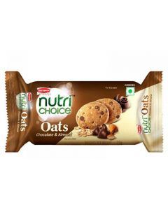 BRITANNIA NUTRI CHOICE OATS ALMOND AND CHOCOLATE 75GM