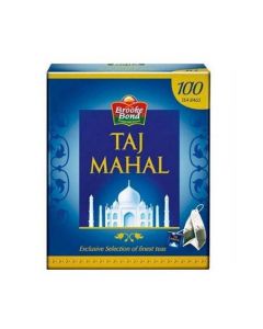 BROOKE BOND TAJ MAHAL TEA 100BAGS