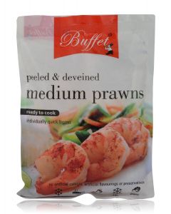 BUFFET MEDIUM PRAWNS 250GM