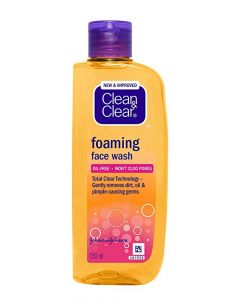 CLEAN & CLEAR FACEWASH FOAMING OIL FREE150ML