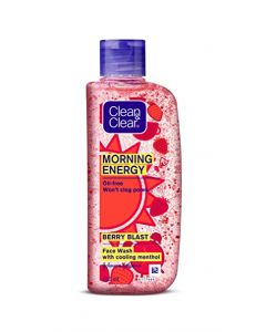 CLEAN & CLEAR FACEWASH MORNING ENERGY BERRY BLAST 150ML