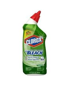 CLOROX TOILET BOWL CLEANER BLEACH CRISP LEMON SCENT 700ML