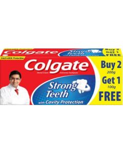 COLGATE TOOTH PASTE DENTAL CREAM 2X200+100=500GM
