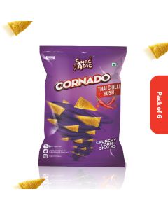 CORNADO THAI CHILLI RUSH CRUNCHY CORN SNACKS 60GM