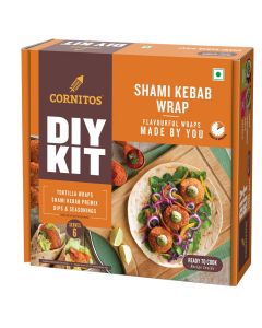 CORNITOS DIY KIT TORTILLA SHAMI KEBAB PREMIX DIPS & SEASONINGS SERVES6