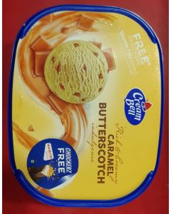 CREAM BELL ICE CREAM CARAMEL BUTTERSCOTCH TUB 750ML