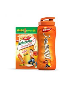 DABUR GLUCO PLUS-C ORANGE FLAVOUR 250GM