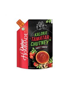 DABUR HOMMADE KALONJI TAMATAR KI CHUTNEY SWEET TOMATO 200GM