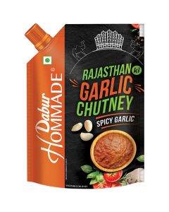 DABUR HOMMADE RAJASTHAN GARLIC CHURNEY SPICY GARLIC 200GM