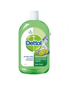 DETTOL DISINFECTANT LIQUID LIME FRESH 1LTR
