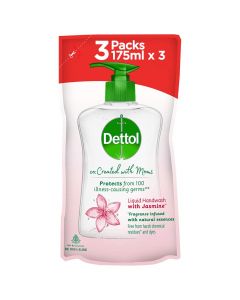 DETTOL HAND WASH JASMINE FRAGRANCE 3X175ML