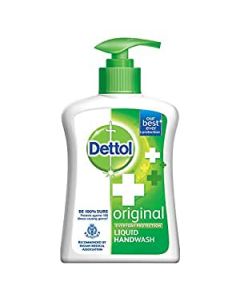 DETTOL HAND WASH ORIGINAL LIQUID PUMP 200ML+175ML