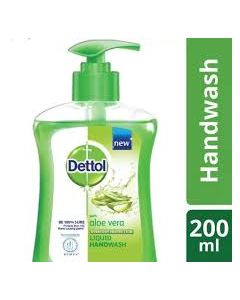 DETTOL HANDWASH ALOE VERA LIQUID PUMP 200ML