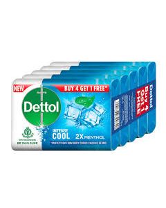 DETTOL SOAP INTENSE COOL 5X125GM