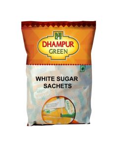DHAMPUR GREEN WHITE SUGAR SACHET 1KG