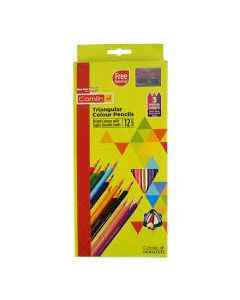 CAMLIN COLOUR PENCILS 12SHADES