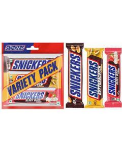 SNICKERS VARIETY PACK 3X41GM