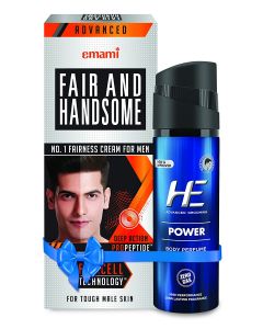 FAIR AND HANDSOME FAIRNESS CREAM 60GM+ HE DEO 40ML