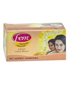 FEM FAIRNESS NATURALS GOLD BLEACH CREME 64GM