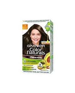 GARNIER COLOR NATURALS 3DARKEST BROWN 70ML+60GM