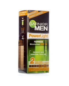 GARNIER MEN POWER LIGHT FAIRNESS MOISTURISER SPF 15 20GM
