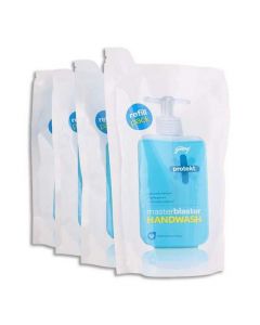 GODREJ HAND WASH PROTEKT MASTERBLASTER REFILL PACK 4X250ML