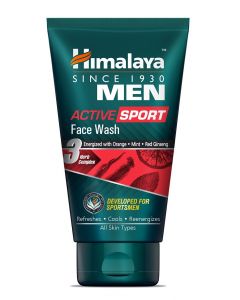 HIMALAYA FACE WASH MEN ACTIVE SPOT 2X50ML