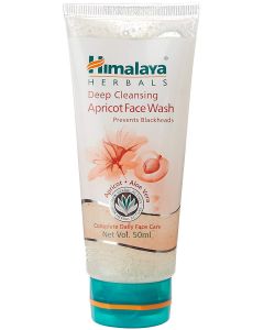 HIMALAYA FACEWASH DEEP CLEANSING APRICOT 50ML