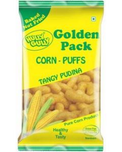 HULLY GULLY CORN-PUFF TANGY PUDINA 130GM