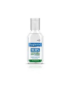 HYGIENIX HAND SANITIZER 99.99% GERM KILL 50ML
