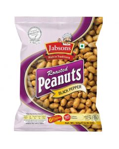 JABSONS ROASTED PEANUTS BLACK PEPPER 140GM