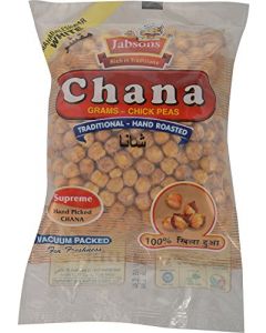 JABSONS ROASTED CHANA CHIK PEAS WHITE 200GM
