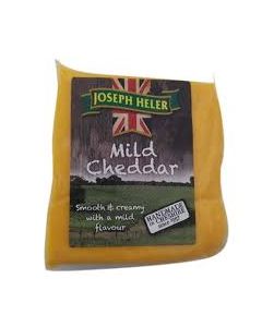 JOSEPH HELER MILD WHITE CHEDDAR CHEESE 200GM