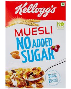 KELLOGGS MUESLI NO ADD SUGAR 550GM
