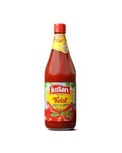 KISSAN SWEET & SPICY SAUCE 100% TOMATO 500GM