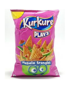 KURKURE PLAYZ MASALA TRANGLES 58GM
