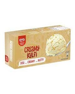 KWALITY WALLS ICE CREAM CREAMY KULFI  372GM