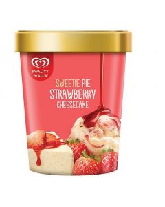 KWALITY WALLS ICE CREAM STRAWBERRY CHEESECAKE 750ML