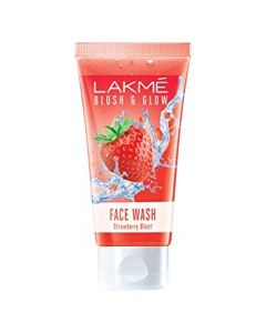 LAKME FACE WASH BLUSH & GLOW STRAWBERRY BLAST 100GM