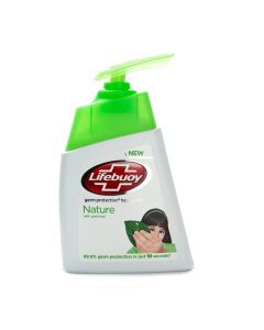 LIFEBUOY HANDWASH NATURE PUMP 190ML+185ML